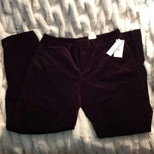 NWT Dockers Black Cords Metro Pant